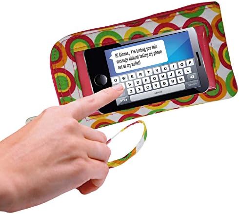 Charm14 New York 303317 Circulo Fiesta Phone Wallet with Touch Screen