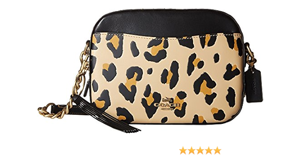 coach animal print tote