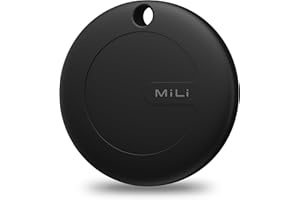MiLi Luggage tracker for suitcases, Smart Bluetooth Tracker Tag Compatible with Apple Find My(iOS Only), Key Tracker, Item Finders，Tracker Locator for Keys Pet Wallets Bags, 1-Pack