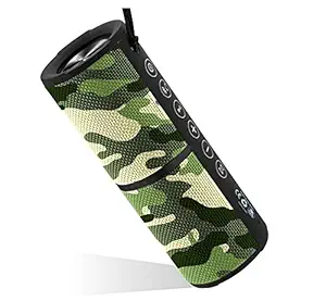 Portronics POR-888 Breeze Bluetooth Speaker 8 Bluetooth Home Audio Speaker (Green, Stereo Channel)