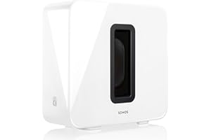 Sonos Sub Subwoofer - Para el sistema de sonido inalámbrico de tu hogar, calibración de sonido con graves dinámicos y definidos, sin vibraciones, color blanco