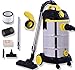 Produktbild Masko® Industriestaubsauger - gelb, 1800Watt  Mit Steckdose  Blasfunktion  GS-Geprüft | Mehrzwecksauger zum Trocken-Saugen & Nass-Saugen | Industrie-Sauger verwendbar mit & ohne Beutel | Wasser-Staubsauger beutellos mit Filterreinigung