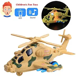 WPLighting Aircraft Toy, Oldeagle ABS Plastic Cartoon Airplane Model Airplane Electric Flash Light Sound for Kids Toys