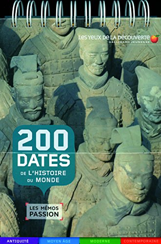 couverture de : 200 dates de l'histoire du monde