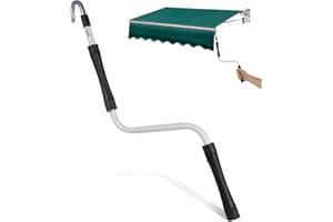 BESPORTBLE Markisenkurbel, manueller Aufwickler, stabiles Handgetriebe, Hardware, Baldachin, Beschläge, Outdoor, Terrasse, Regen, einziehbar, langlebig, Zubehör, Sonnenschutz und Schutz, ergonomisches