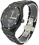 EREMITI Watch Carbon Collection Armbanduhr Quartz personalisiert Stil CLUSE mit DATARIO Optik Carbon Total Black