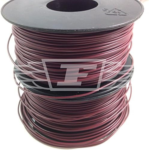 BROWN 20 METERS, SOLID CORE HOOKUP WIRE 1/0.6mm² 22AWG BREADBOARD JUMPERS
