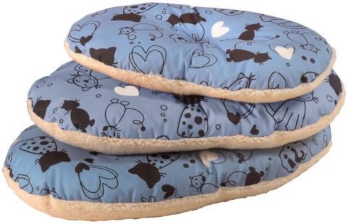 Cosipet Scatty Cat Basket Liner, 15-inch/ 38 cm, Blue
