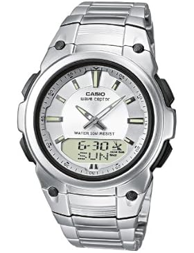 Casio Wave Ceptor - Herren-Armbanduhr mit Analog/Digital-Display und Massives Edelstahlarmband - WVA-109HDE-7AVER