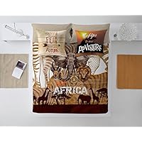 Dream&Fun Funda nórdica Africa para cama de 90 cm
