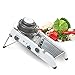 Produktbild LEKOCH Manuelle Mandoline, Waffel Julienne Scheiben Gemüsehobel,Gemüseschneider mit Verstellbarem Edelstahlmesser