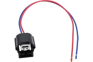 OTOTEC 2 Pin Alternator Repair Plug Harness Connector Alternator Plug Wire Connector Alternator Wire Harness Repair PL17-WL2 with 15cm Lead Compatible with Bosch