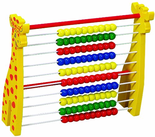 Wooden Toys Wooden Bead Giraffe Abacus