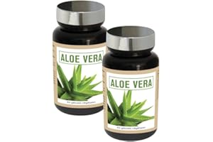 NUTRI EXPERT - Aloe Vera - Favorise le Confort Digestif - 100% Extrait de Suc d'Aloe Vera - Soutient la Santé Gastro-intestinale - Sans Gluten ni Allergène - Vegan - Actif breveté - Lot de 2 produits