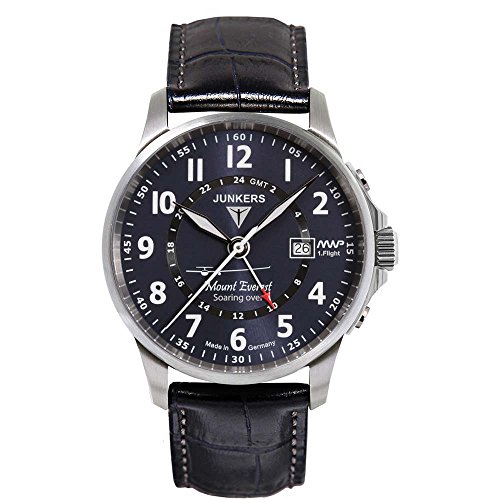 Junkers Men's Analogue Quartz Watch with Leather Strap – 68443