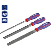 WORKPRO WP201702 3 Par&ccedil;a 200mm Ağır Hizmet Tipi Metal Eğe Seti