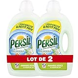 Persil Lessive Liquide pour Peaux Sensibles Amande Douce 2,59l - Lot de 2