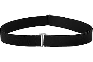 AMZFUK Cintura invisibile da donna,Cintura Elastica in Vita per Donna e Uomo con Fibbia Piatta Invisibile,cintura elastica invisibile per pantaloni, jeans e abiti