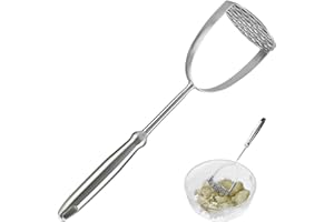 VIOLOTORIS Potato Mashers, Potato Ricer Kitchen Tool Home Stainless Steel Avocado Professional Potatoed Masher