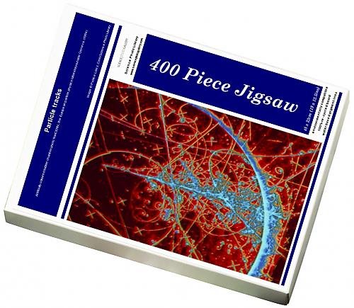 Media Storehouse 400 Piece Puzzle of Particle tracks (1112335)