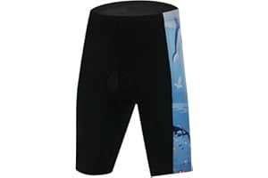 Pantalones cortos de ciclismo para niños de Yfpico, con pantalón interior y ciclismo de montaña, transpirables, de secado rápido