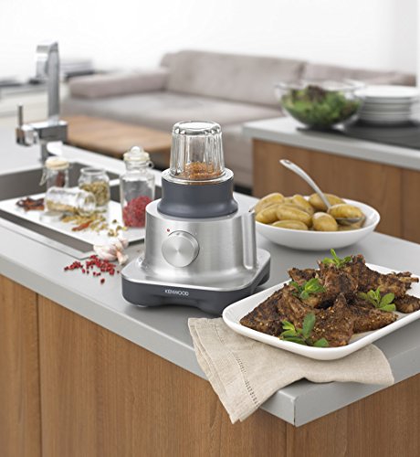 Kenwood Multipro Compact FPM260 Kompakt-Küchenmaschine, 750 W, 2,1 l Arbeitsbehälter, 1,2 l Glas-Mixaufsatz - 7