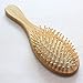 Demarkt Healthy Professional Paddle Cushion Hair Loss Massage Hairbrush Comb Drop Beauty SPA Wooden Massage Hair Paddle Brush Comb