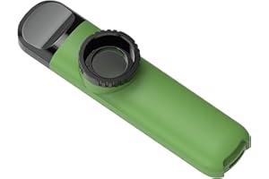 Koldot Easy to Learn Musical Instruments Colorful Kazoos with 4 Replacement Flutes Diaphragms Lanyard (Green)