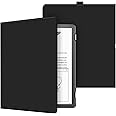 Fintie Slimshell Case for Kindle Scribe 10.2 Inch (2022 Released) - Premium PU Leather Lightweight Book Folio Cover Auto Sleep/Wake with Pen Holder, Black