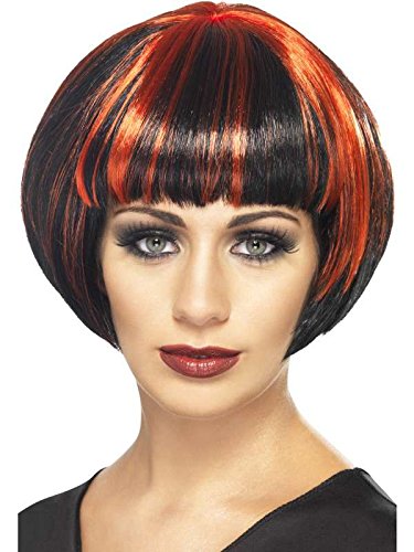 Preisvergleich Produktbild Perücke Exzenterschleifer, schwarz und rot