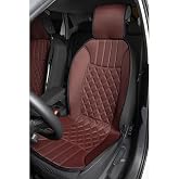 SsangYong Torres EVX ile Uyumlu Oto Koltuk Minderi &Ouml;n 2'li Set Elegance Bordo