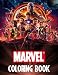 Produktbild Marvel Coloring Book: Endgame | Avengers | Super Heroes | Spider Man | Hulk | Iron Man | Black Panther | Captain America | Thanos | Thor | Ant Man | All Heroes | Ages 3-10