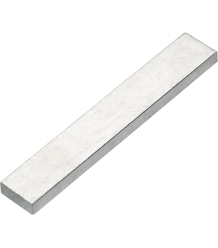 TEN-HIGH Platte stang van zuiver koper, platte staaf, voor hoge stroomgeleidbaarheid, koperen staaf 5 mm dik, 30 mm breed, 1000 mm lang