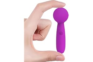 Portabel Mini Wellnessenhet med 10 Vibrationslägen, Mjuk Silikon, Trådlös USB-Uppladdningsbar Design, Tyst Drift och Vattentät Konstruktion