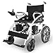 Produktbild BNMYSY Elektrischer Rollstuhl, Intelligente Automatische Elektrorollstuhl,Faltbar Tragbare,Sitzbreite 41Cm, Frei-Reiten, Rollstuhl(Kann 100Kg Unterstützen)