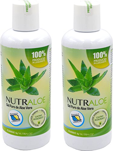 Nutraloe Gel puro de Aloe Vera 250ml x 2uds