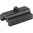 Bipod Adapter Metal Bipod Mount Adapter Attachment Quick Detach Bipod Rail Adapter Mount with Cam Lock for Picatinny Weaver Rail