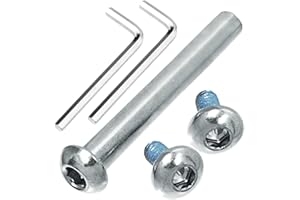 OTFAITP 24 mm - 120 mm M8 Screw for Replacement of Child Kick/Adult Scooter Wheelchair Folding Table and Chair Repair