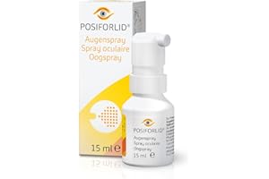 POSIFORLID® Augenspray zur Lidrandpflege (ohne Duftstoffe) - zur Pflege bei gereizten Augenlidern & unterstützenden Pflege bei Lidrandentzündung - mit Euphrasia, Hyaluronsäure & Salicylsäure (15ml)