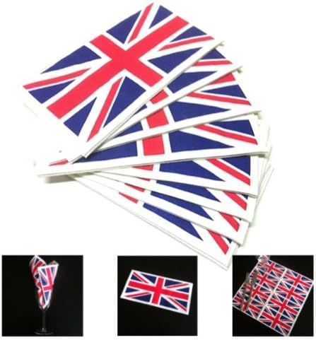 Napkins with London Design Red