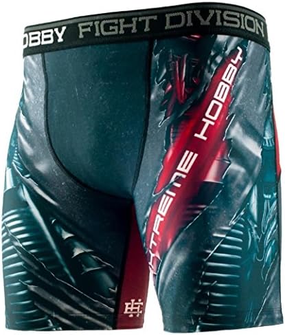T800 Biomechanics Vale Tudo Compression Fight Shorts. Extreme Hobby Durability &amp; Rivalry. MMA Fightwear. Training. Martial Arts (size Small)