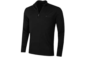 J.Lindeberg Suéter de Golf de Mezcla de Merino y 1/2 Cremallera para Hombre