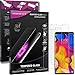 Produktbild SWIDO Panzerglas Displayschutzfolie kompatibel mit LG V40 ThinQ (2 Stück) - 9H Panzerglas Folie, HD, Panzerfolie, Tempered Glass Schutzglas, Schutzfolie, Glas, Displayschutz, Ultra-Clear