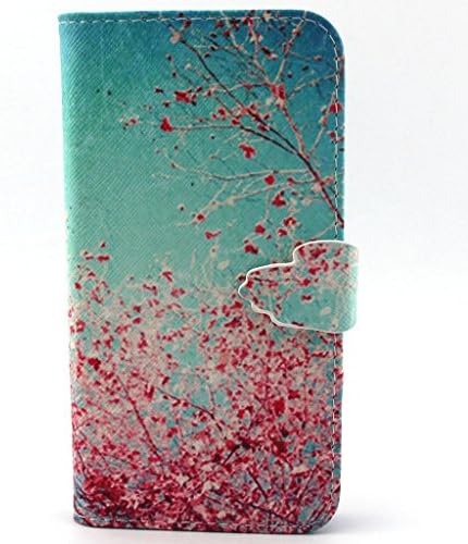 2015 New Finger Fashion Wallet Case For MOTO G (Gen2 / 5 inch), Yaobai Elegant Flower [Magnetic] PU Leather Wallet [Closure] Folio Stand Case Cover Sports Outdoor Shell Protector Case Cover For Motorola Moto G 2nd