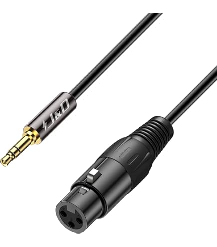 Audio Professionale Cavo Adattatore Mini Jack 3.5mm To XLR Maschio 3m - Per Smartphone, Tablet, Laptop Cavi Xlr - Foto 5