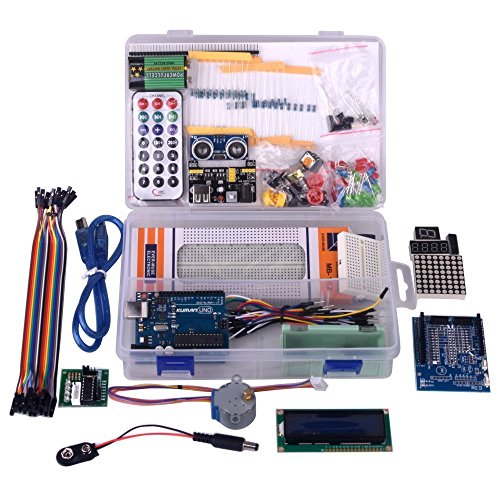 Kuman M  s Completo y Avanzado de Arduino Mega Starter Kit para Arduino Uno R3 con Gu  as Tutorial Detallada  MEGA2560  Mega328 5V Motor Paso a Paso  Kit Arduino con Placa