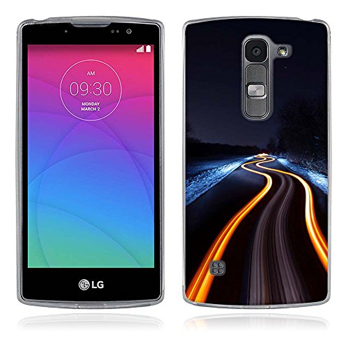 Funda LG Spirit 4G LTE - Fubaoda - Alta Calidad Serie hermosa y rom  ntica del paisaje  Gel de Silicona TPU  Fina  Flexible  Resistente a los ara  azos en su parte trasera  Amortigua los golpes  funda protectora anti-golpes para LG Spirit 4G LTE  H440N H420 