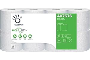 Papernet 407576 - Papel higiénico para camping (2 capas, 64 rollos)
