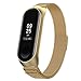 Produktbild Edelstahl-Uhrenarmband für Xiaomi Mi Band 3, Milanaise mit Magnetschlaufe, aus Edelstahl