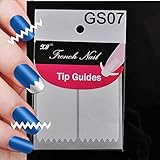 ELENXS Beauty Accessories 18 Style Chic DIY French Manicure Nail Art Tips Tape Sticker Guide Stencil